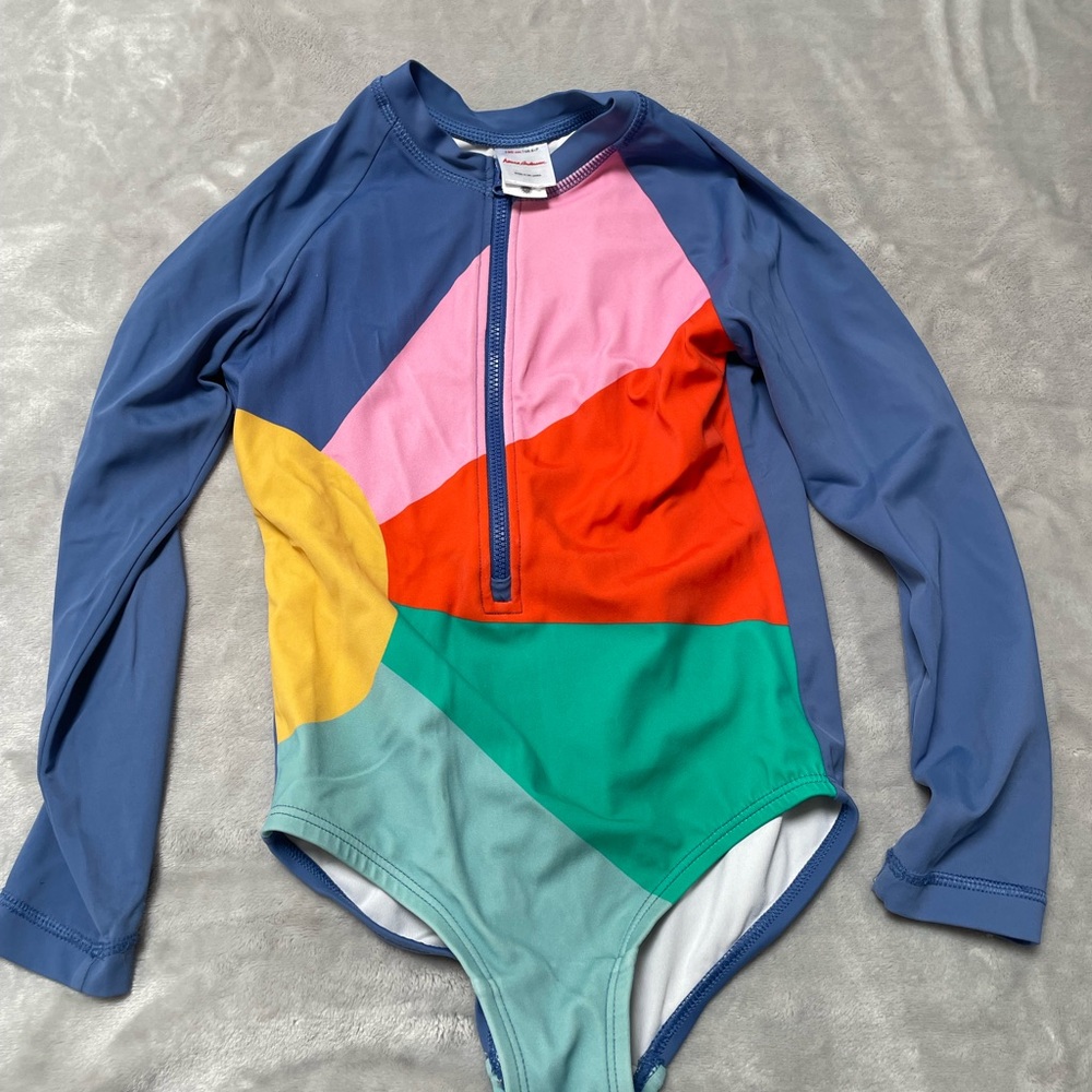 Hanna Andersson Multicolor Kids Swim Rashguard